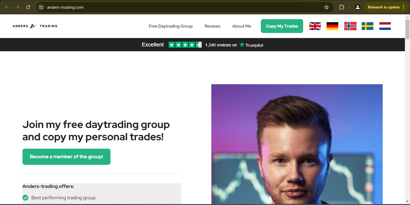 Anders-trading Review: Is Anders-trading.com a Scam or Legit