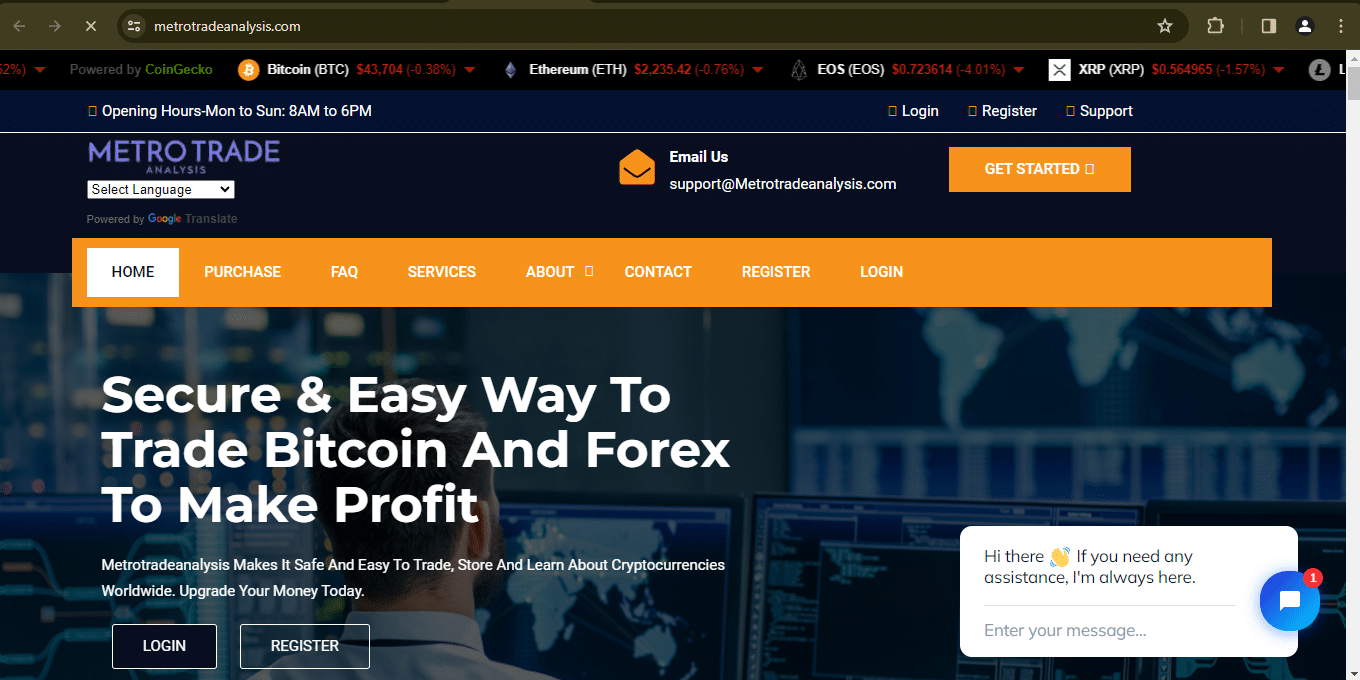 Metrotradeanalysis.com