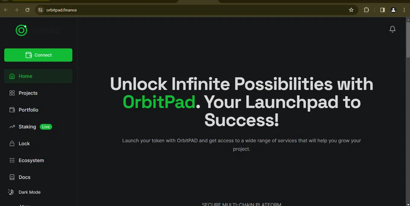 Orbitpad.finance