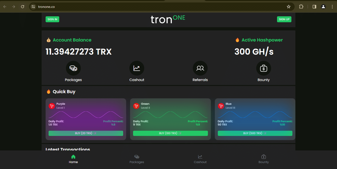 tronone.co