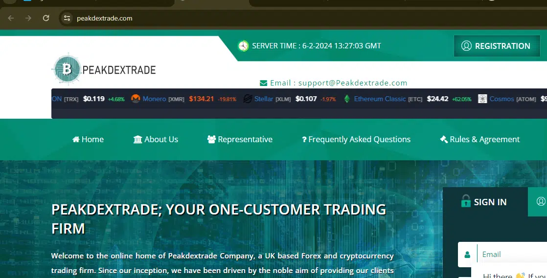 peakdextrade