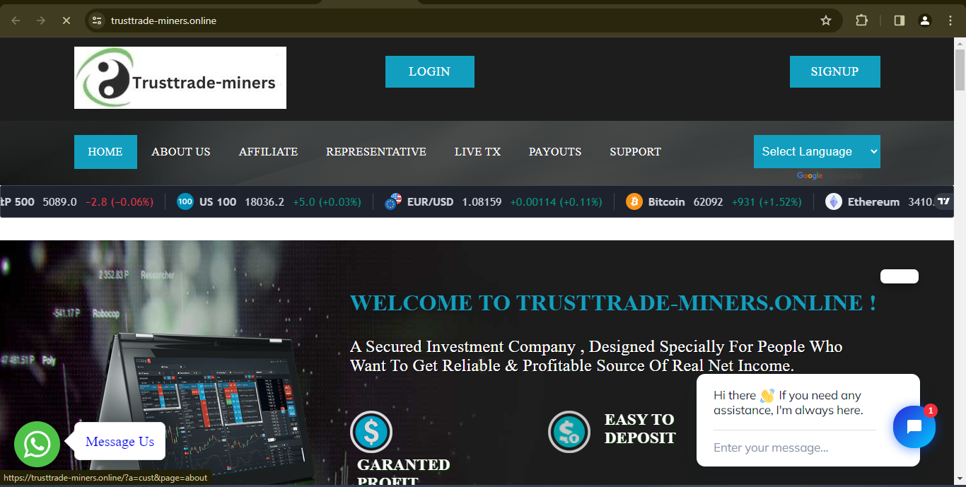 Trusttrade-miners.online